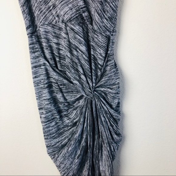 ❌SOLD❌EUC Haute Monde Gray Asymmetrical Dress S - Picture 4 of 6